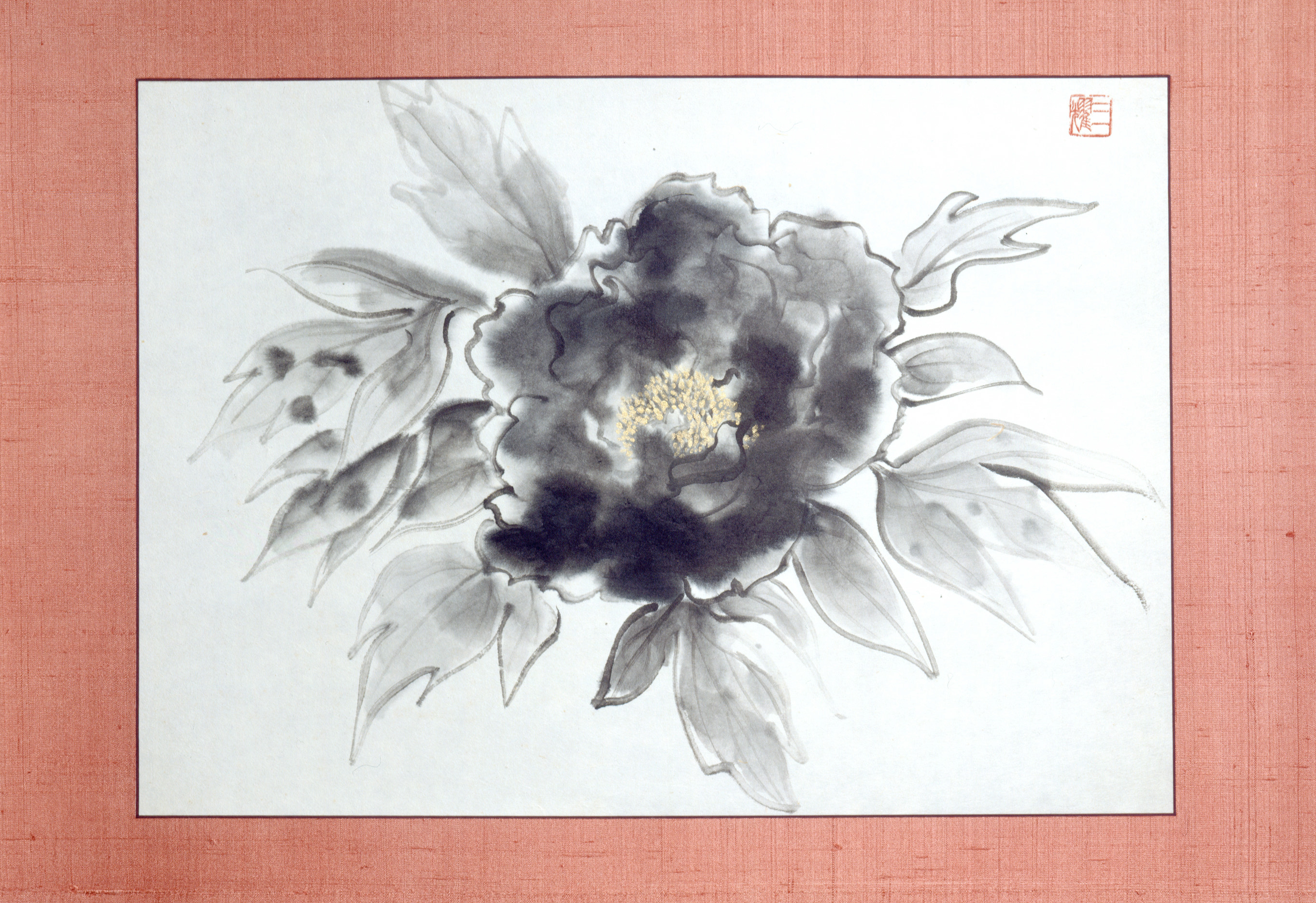 銀座個展牡丹画集