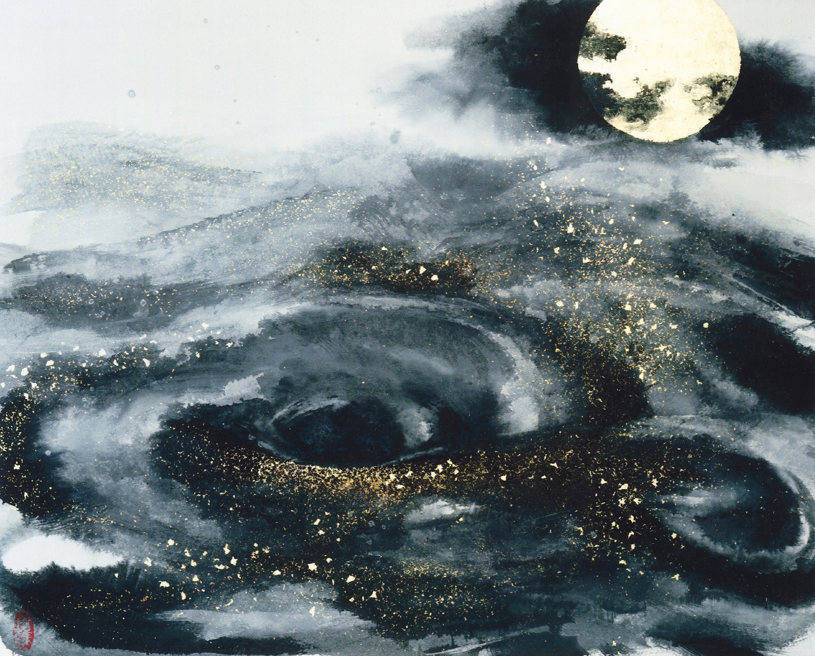 Sumi-e artwork