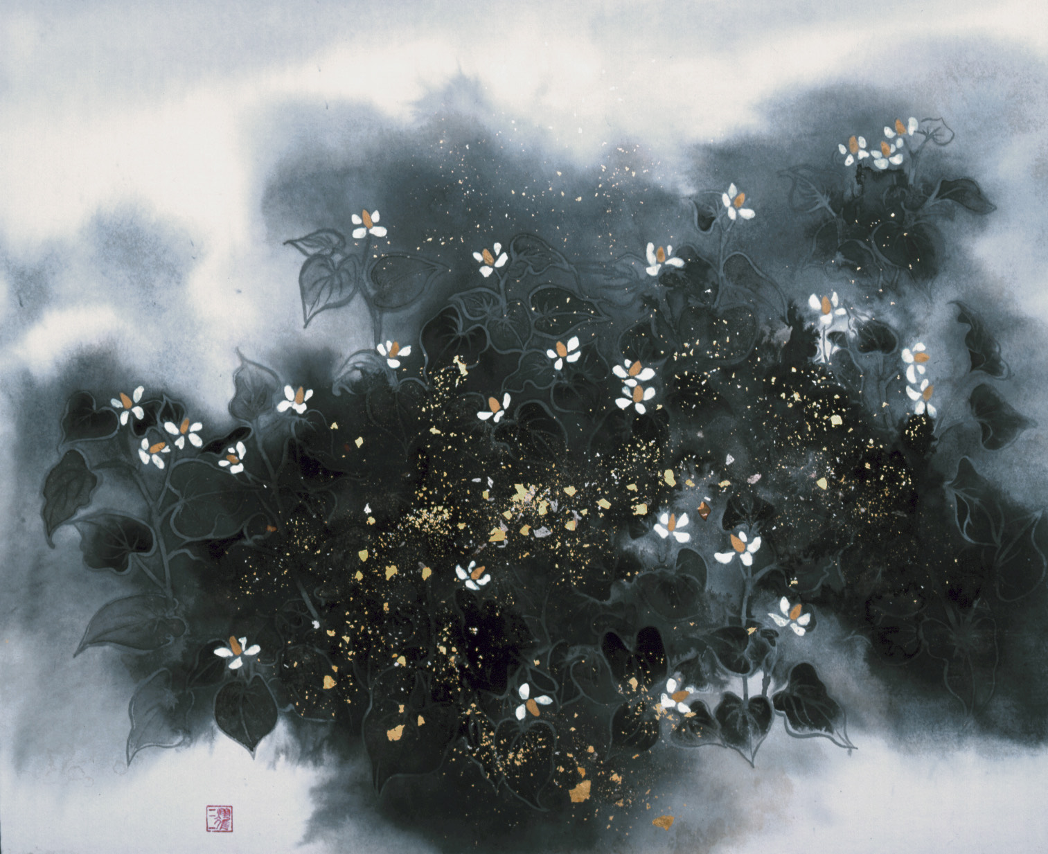 山田野の花
